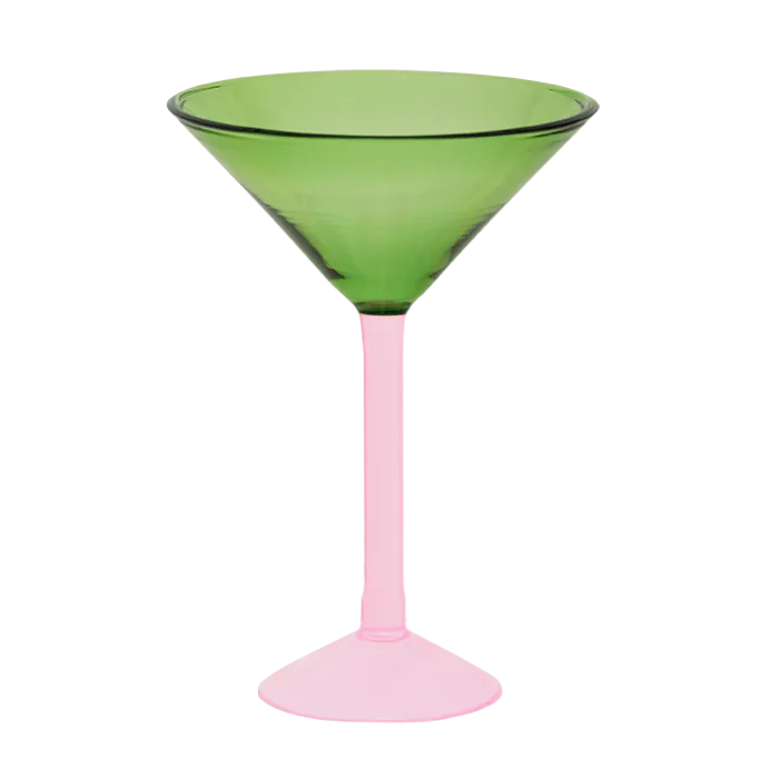 Wilmax Martini-Gläser 2er Set Julia - 200ml Handgefertigt Bleifrei