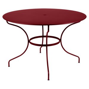 OPERA+ Tisch rund Ø 117 cm chili