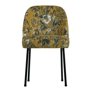 Esszimmerstuhl VOGUE Stoff Velvet Poppy Senf