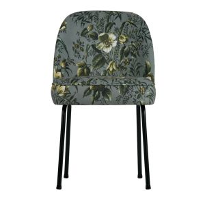 Esszimmerstuhl VOGUE Stoff Velvet Poppy Grey
