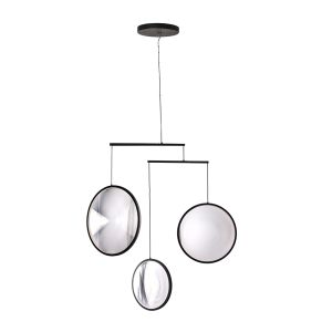 Deckenleuchte FOCUS X3 Innenleuchte aus Aluminium und Acrylglas (PMMA)