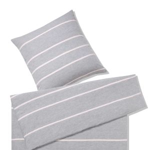 Halbleinen Bettwäsche RELAX (grau)