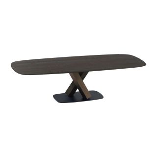 Tisch STAN (Eiche Dunkelgrau)