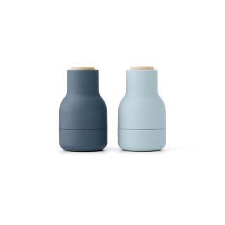 Bottle GRINDER - Salz- und Pfeffermühle small blues Beech