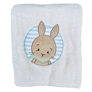 Frottier Handtuch HASE GERDA (creme lichtgrün)