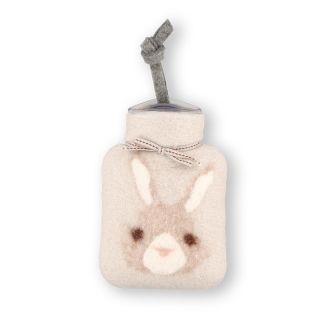 Miniwärmflasche BUNNY (rose)