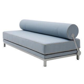 Funktionelles DESIGNSOFA SLEEP Felt Melange hellblau