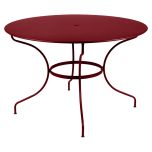 OPERA+ Tisch rund Ø 117 cm chili