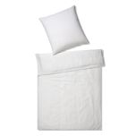 Casual Halbleinenbettwäsche Breeze weiß