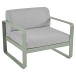 BELLEVIE Lounge SESSEL (Textil flanellgrau)