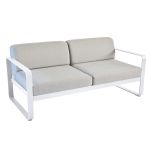 BELLEVIE 2-Sitzer Sofa (Textil flanellgrau) von Fermob