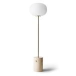 Stehlampe JWDA (Travertin / Messing)