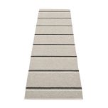Kunststoffläufer OLLE grey linen von Pappelina
