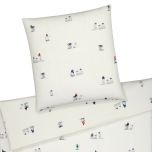 Soft Flanell Kinderbettwäsche PINGUIN PARTY