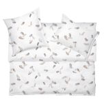 Satin Noblesse Bettwäsche FEDORA (blanc)