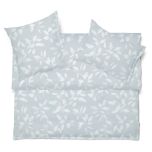 ORGANIC Satin Bettwäsche OMEO (gris)