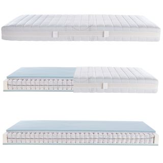 Taschenfederkernmatratze IMPRESSION T (Bezug waschbar) | Härtegrad MEDIUM