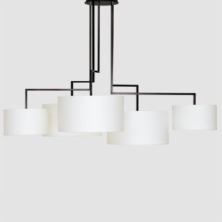 NOON 5 Leuchte Lamitex weiss