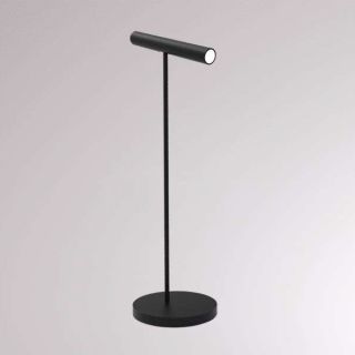 Tischleuchte MEYJO T von Molto Luce aus Aluminium (beschichtet in Farbe schwarz, RAL 9005).