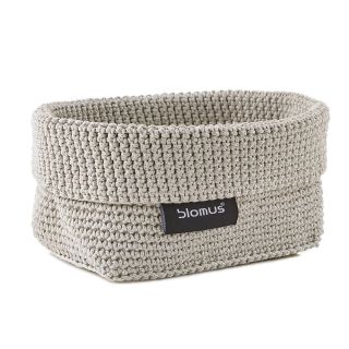 Häckelkorb TELA M (sand) von blomus
