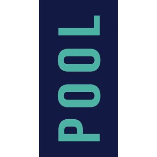 Strandtuch POOL (aqua)