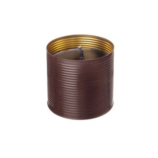 Outdoor Kerze LIVING BY HEART (dunkelbraun)