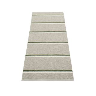 Kunststoffläufer OLLE green linen von Pappelina