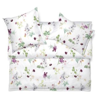 UNIQUE MOMENTS Jersey Royal Bettwäsche FREYA (blanc)