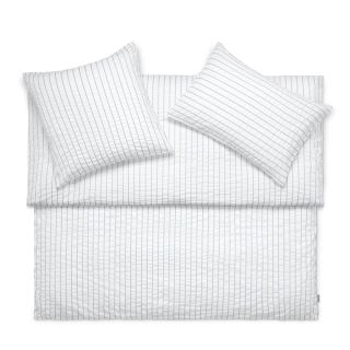 Seersucker Bettwäsche LENNY (bleu) von Schlossberg