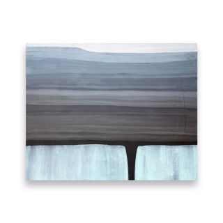 Acryl auf Papier auf Leinwand 'Shakleton' von Rolf Lorenz