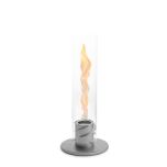 SPIN 900 Bioethanol Windlicht (Tischfeuer) silber