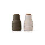 Bottle GRINDER - Salz- und Pfeffermühle small grün-beige Walnut
