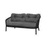 2-Sitzer Sofa OCEAN LARGE (dunkelgrau/grau)