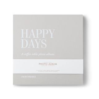 Fotoalbum HAPPY DAYS (hellgrau)