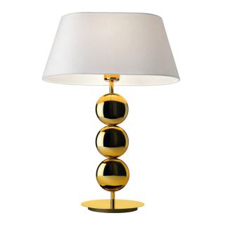 Tischlampe SOFIA Edelstahl goldfarben
