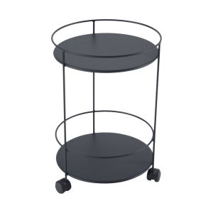 Beistelltisch GUINGUETTE mit Rollen anthrazit