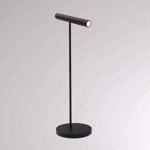 Tischleuchte MEYJO T von Molto Luce aus Aluminium (beschichtet in Farbe schwarz, RAL 9005).