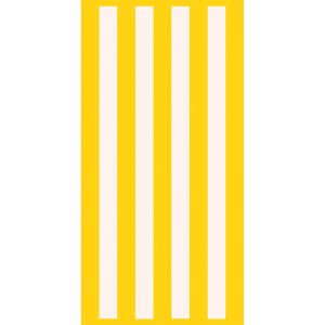 CAWÖ Strandtuch BEACH STRIPES (yellow)