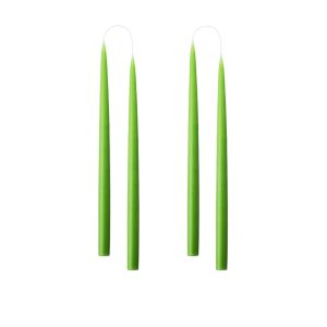 gefärbte Tauchkerze DYED hellgrün (4er Pack)