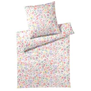 Gentle Bettwäsche von Elegante mit floralem Design in Aquarelloptik aus Seiden-Satin