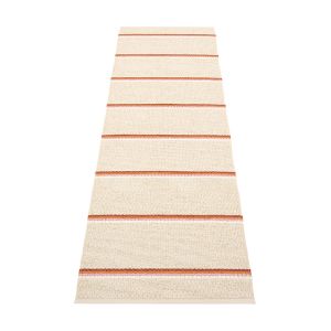 Kunststoffläufer OLLE brick cream von Pappelina