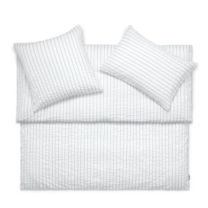 Seersucker Bettwäsche LENNY (bleu) von Schlossberg