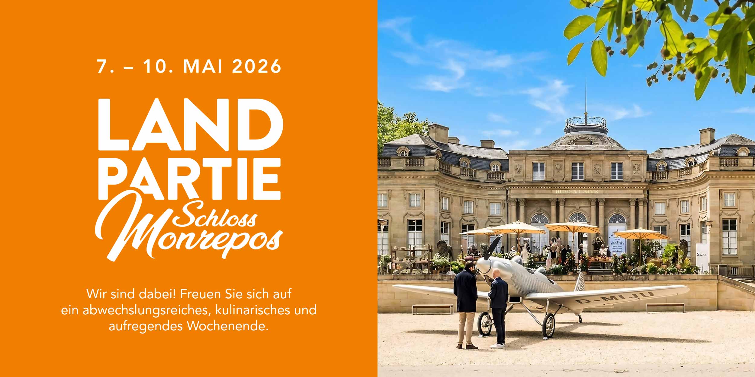 Landpartie Schloss Monrepos 2026 - wir sind dabei!